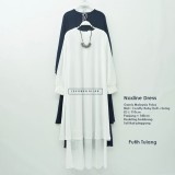 Nadine-011 Gamis Malaysia Polos